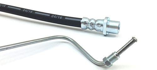 Flexible brake hoses